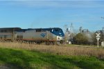 Amtrak 182 leads the Texas Eagle into Taylor, Texas 3/14/2019